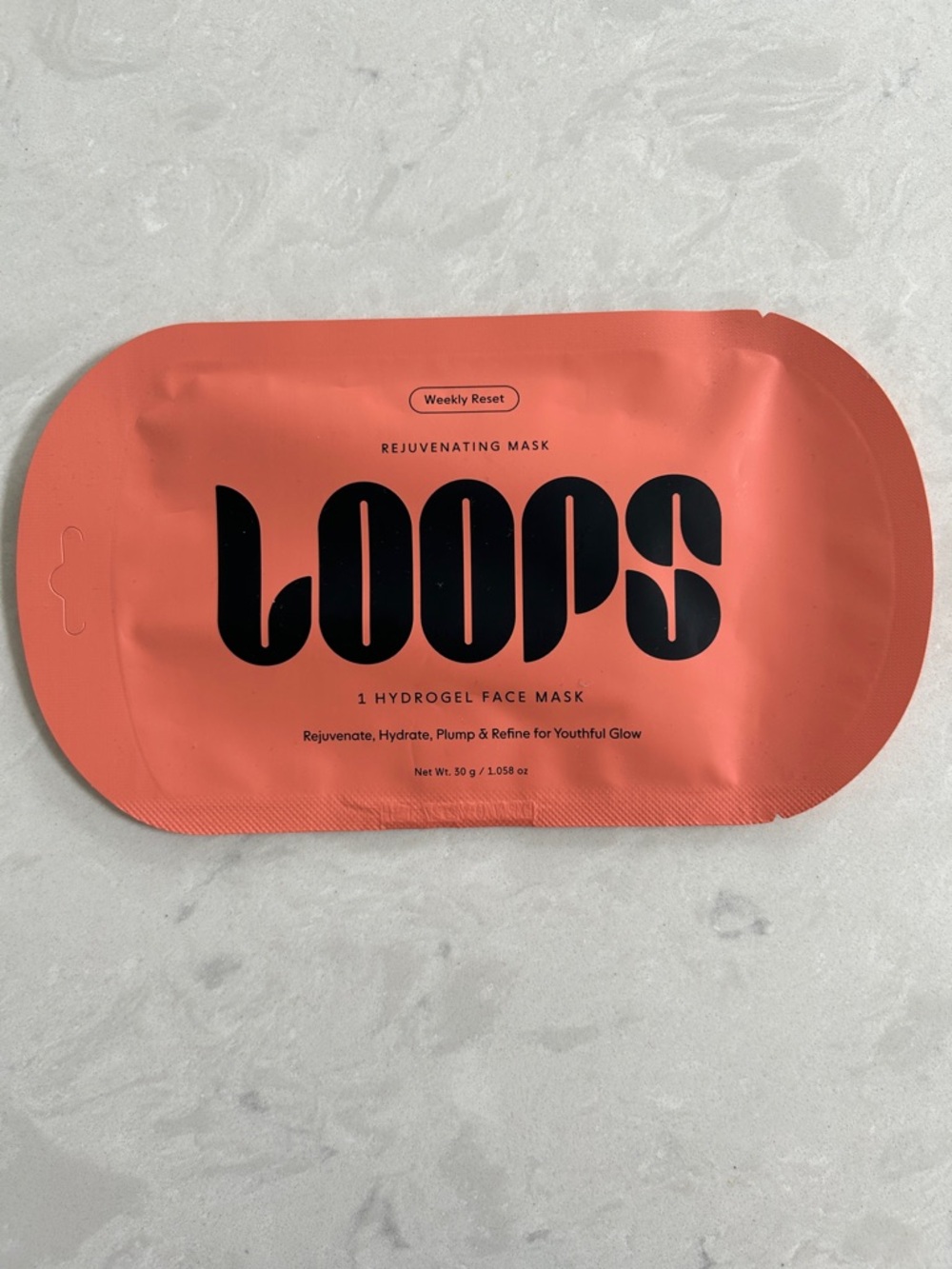LOOPS Rejuvenating Hydrogel Face Mask